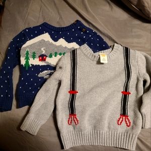 Boys holiday sweaters
